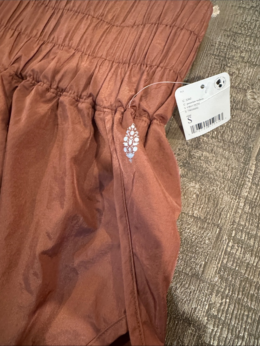 FP movement The Way Home shorts in Peruvian Walnut - Picture 2 of 4